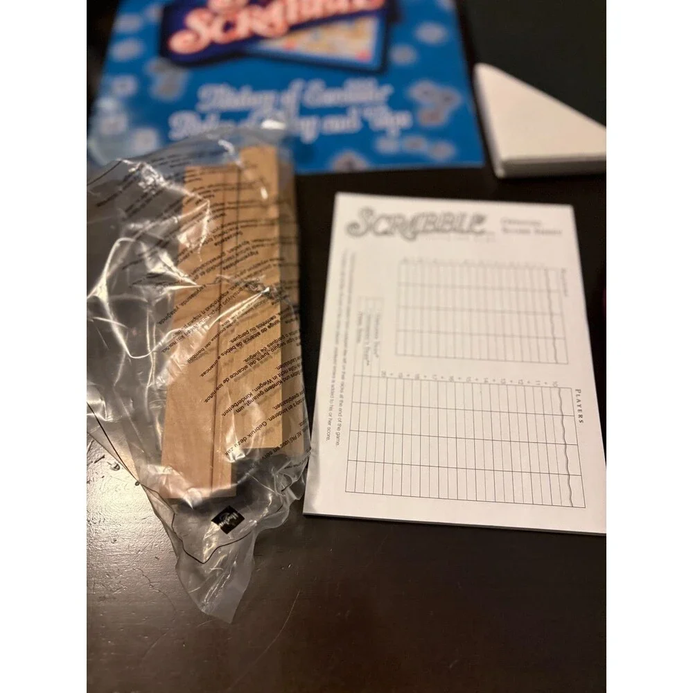 Super Scrabble COMPLETE Winning Moves 2004 Crossword Word More Spaces Tiles